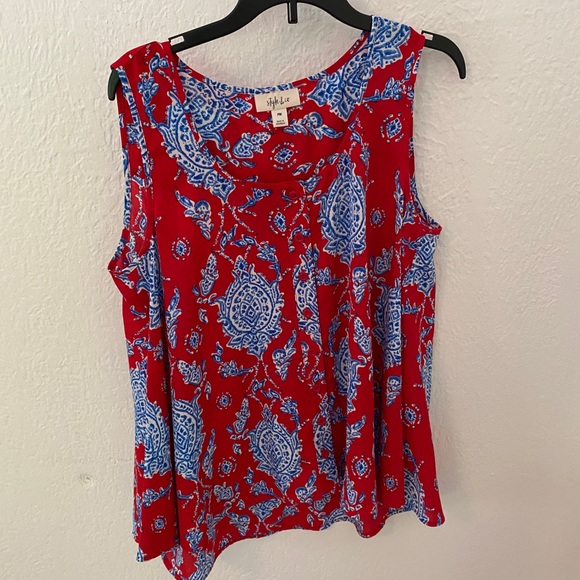 Style and co blouse tank - Picture 4 of 5